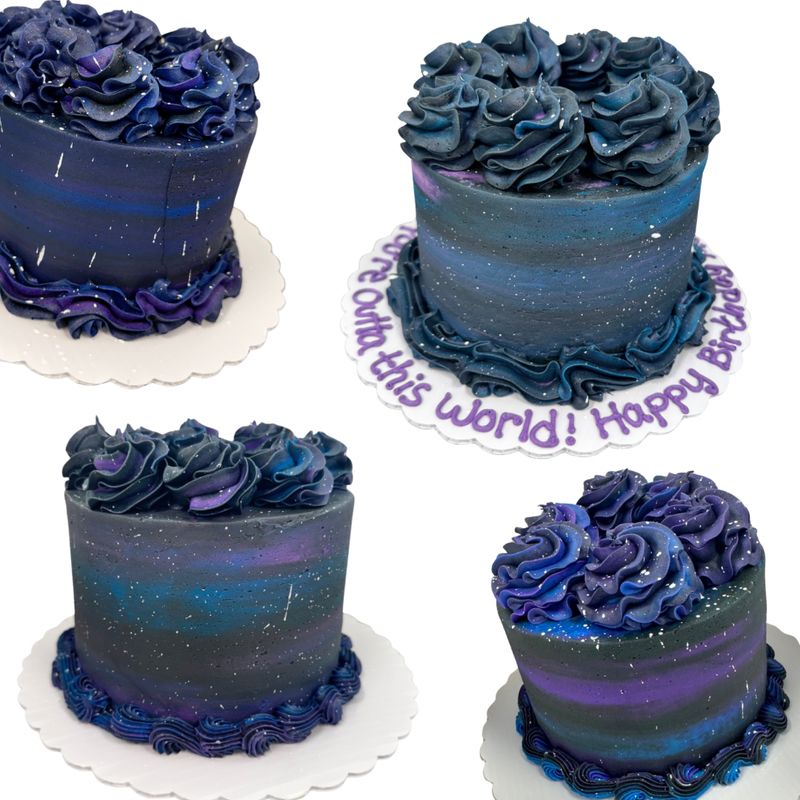 Galaxy cake
