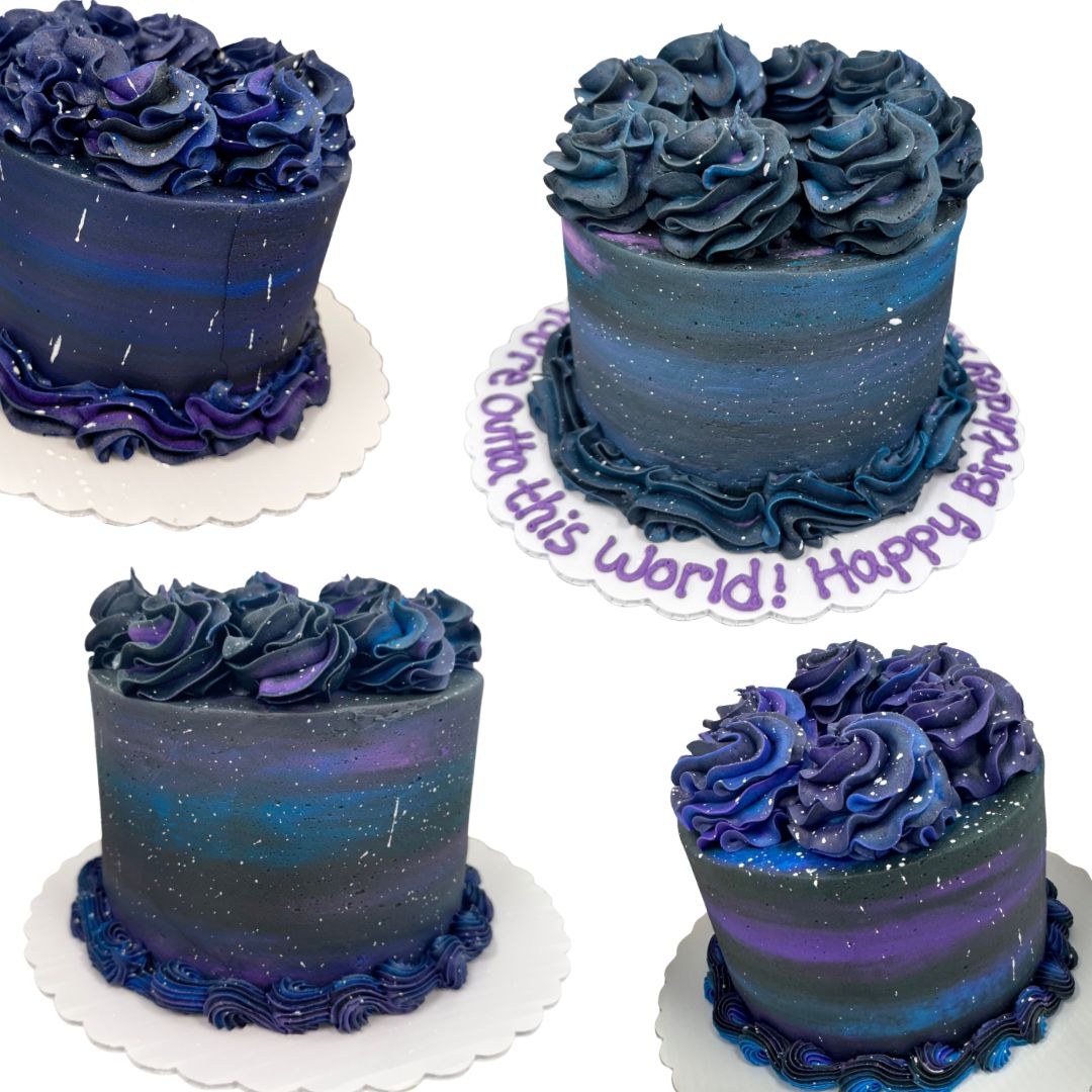 Galaxy cake