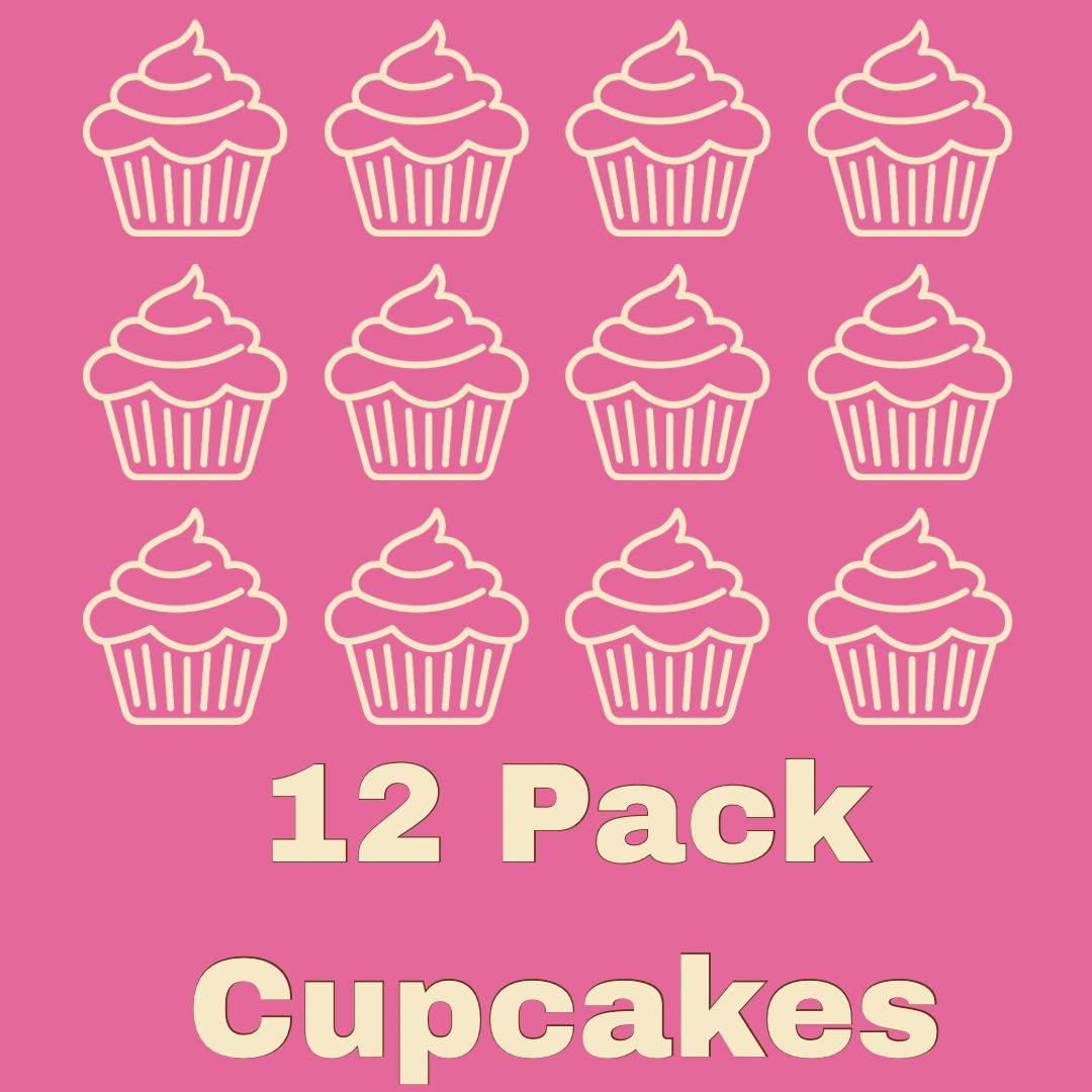 12 Pack Classic Cupcakes  You Pick
