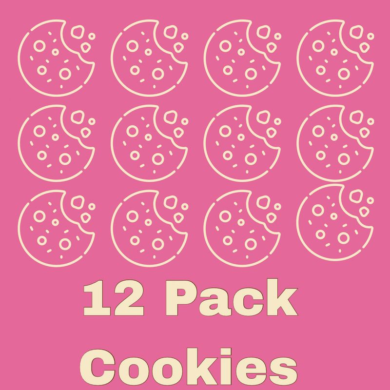 12 Pack Classic Cookies