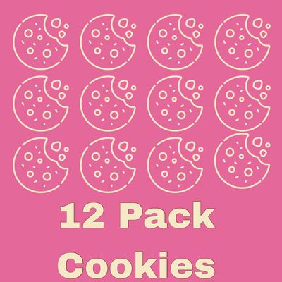 12 Pack Classic Cookies