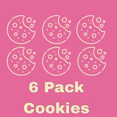 6  Pack Classic Cookies