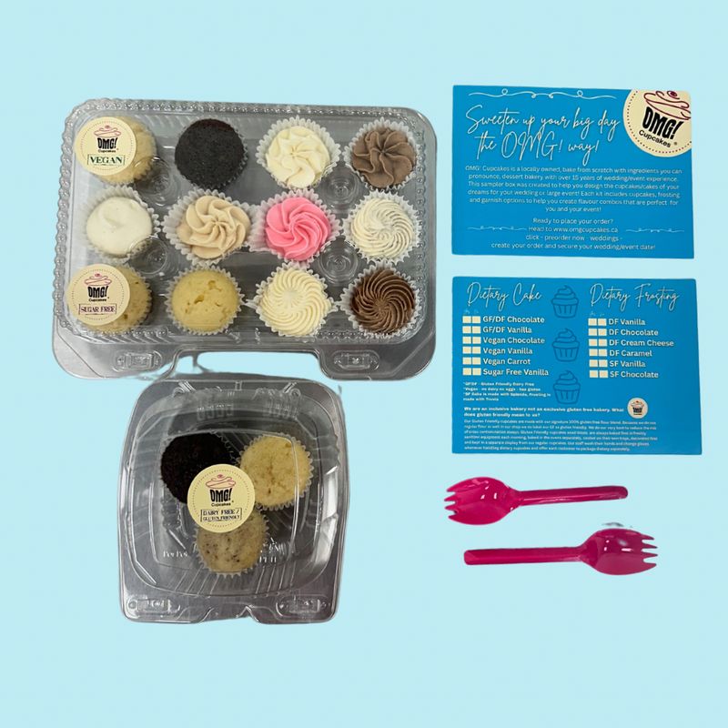 Dietary Cupcake Sampler Pack *Requires a minimum 48 hours notice when preordering*