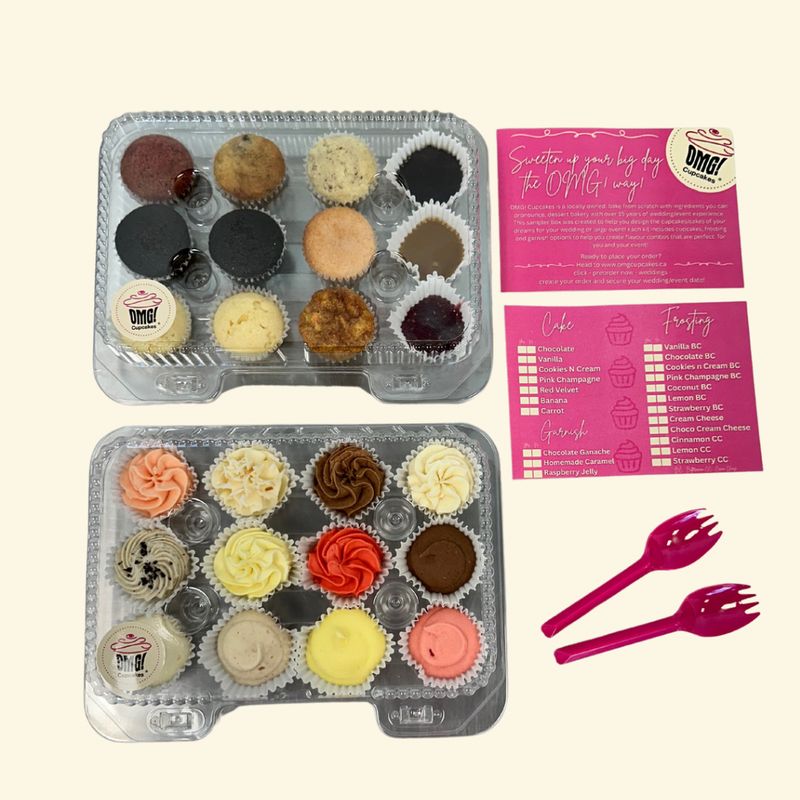 Classic Cupcake Sampler Pack *Requires a minimum 48 hours notice when preordering*