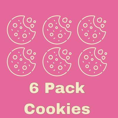 6  Pack Classic Cookies