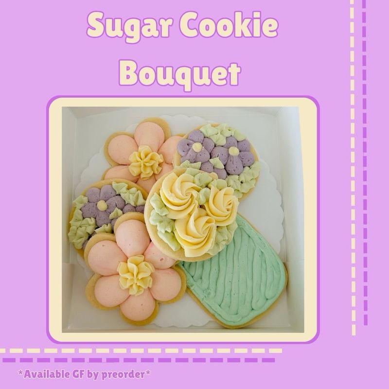 Mother's Day Cookie Bouquet Box *Available GF *Available For Preorder For Pick Up After April 27*