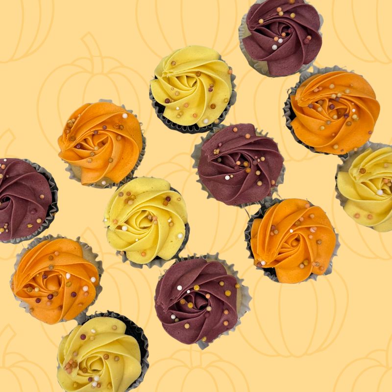 12 Pack Mini Thanksgiving Cupcake Pack 12 Pack Mini Thanksgiving Cupcake Pack