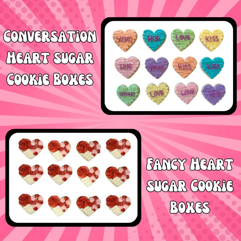 Sugar Cookie Boxes *Available for preorder pick up after Jan 26