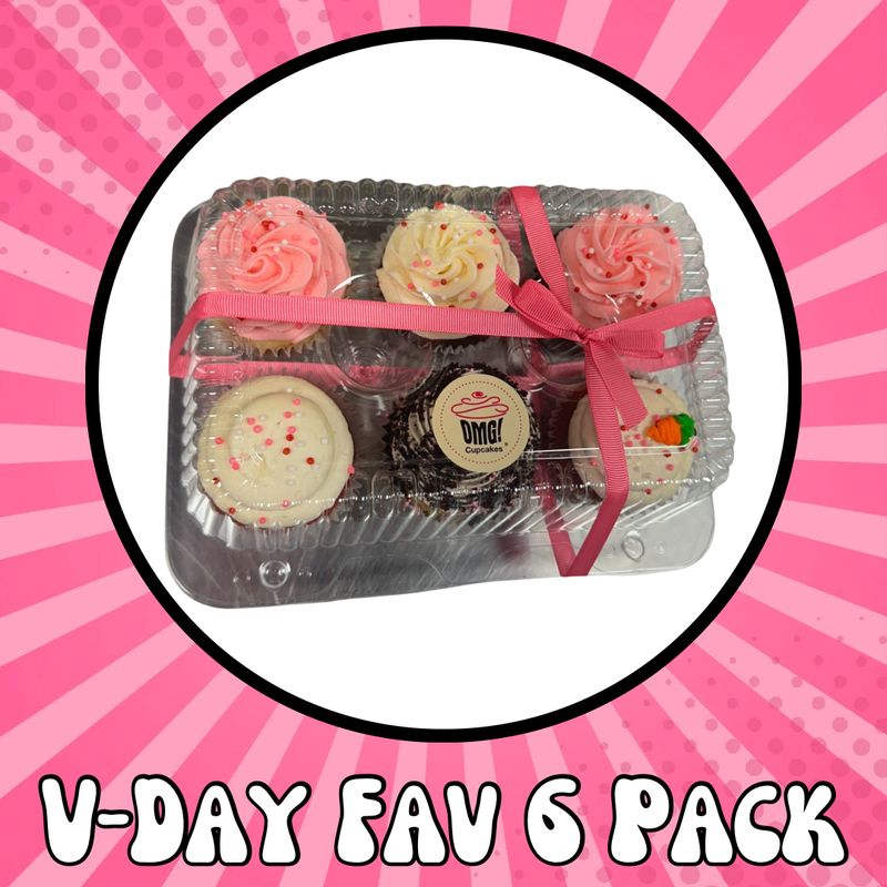 6 Pack Valentine's Day Fav's * Available for preorder pick up Jan 26- Feb 14 only