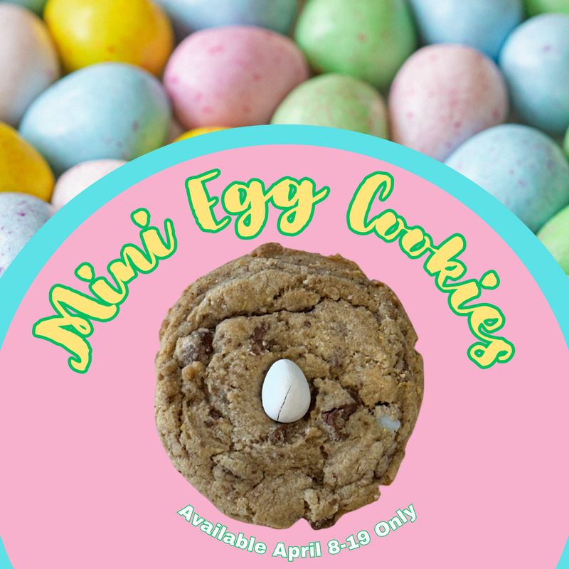 Mini Egg Cookies *Available for preorder and pick up March 30 - April 4 only*