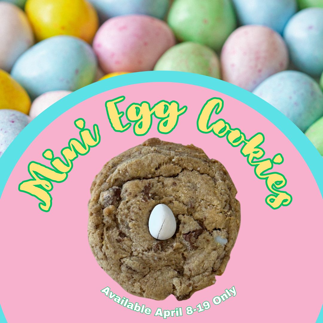 Mini Egg Cookies *Available for preorder and pick up March 30 - April 4 only*