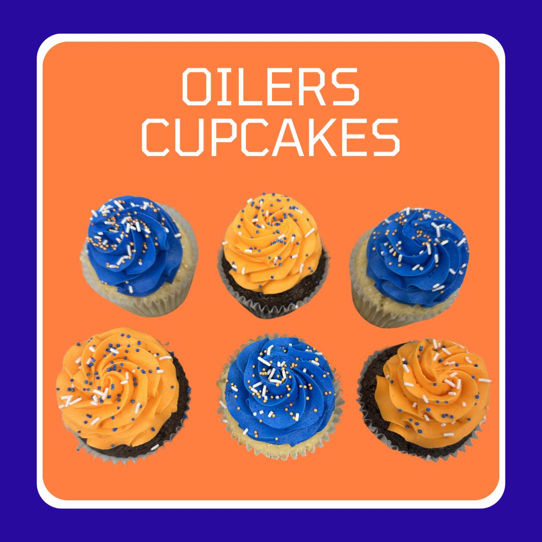 Oilers Cupcakes