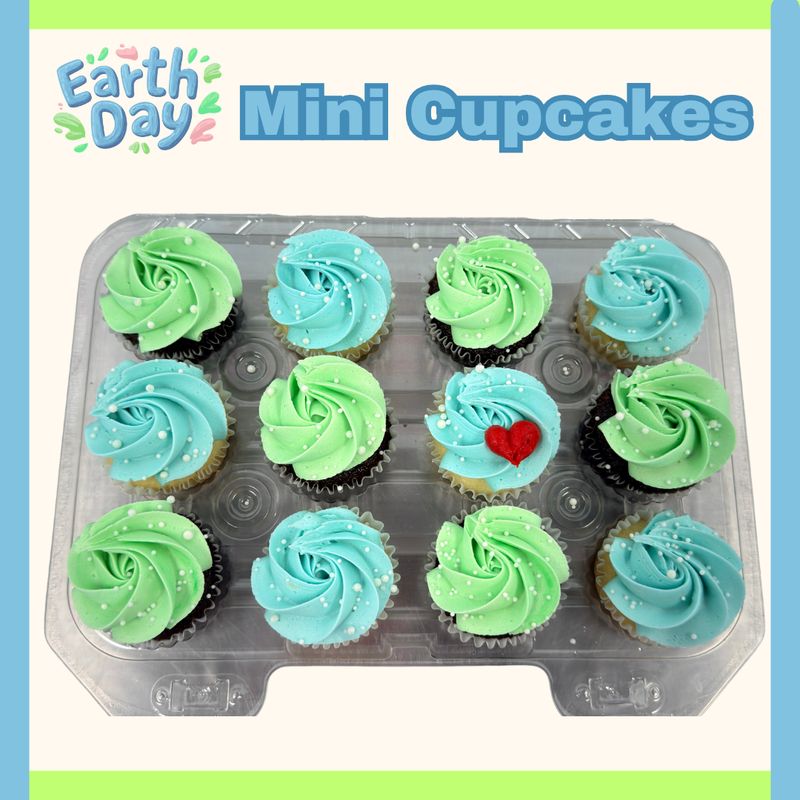 Earth Day Mini Cupcakes *April 22