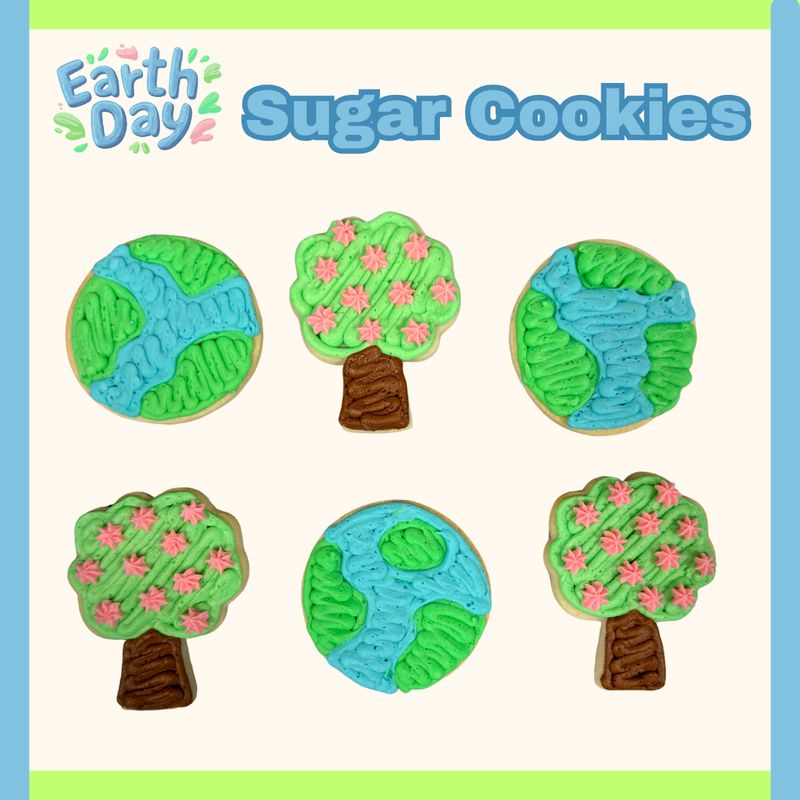 Earth Day Sugar Cookies *April 22