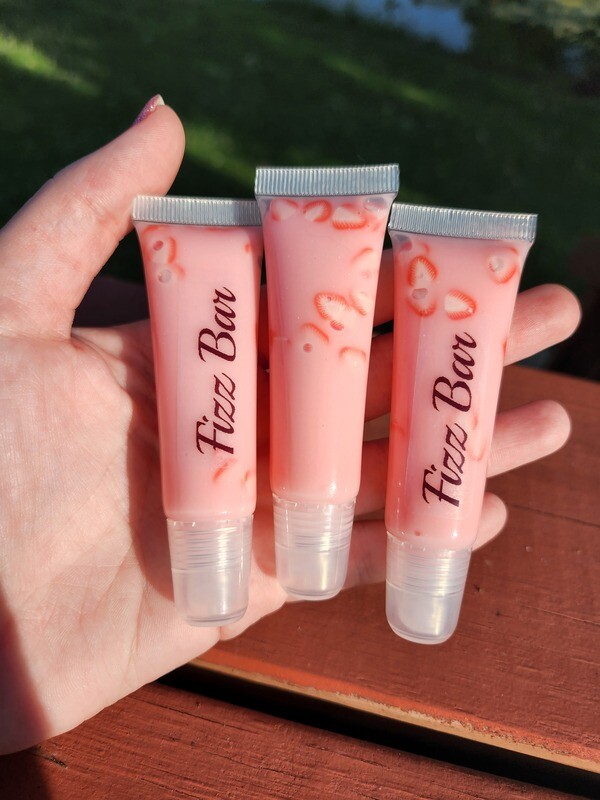 Strawberry Pink Drink lip gloss