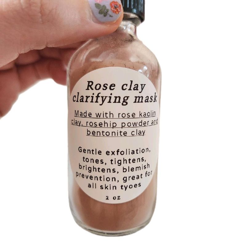 Powder face mask
