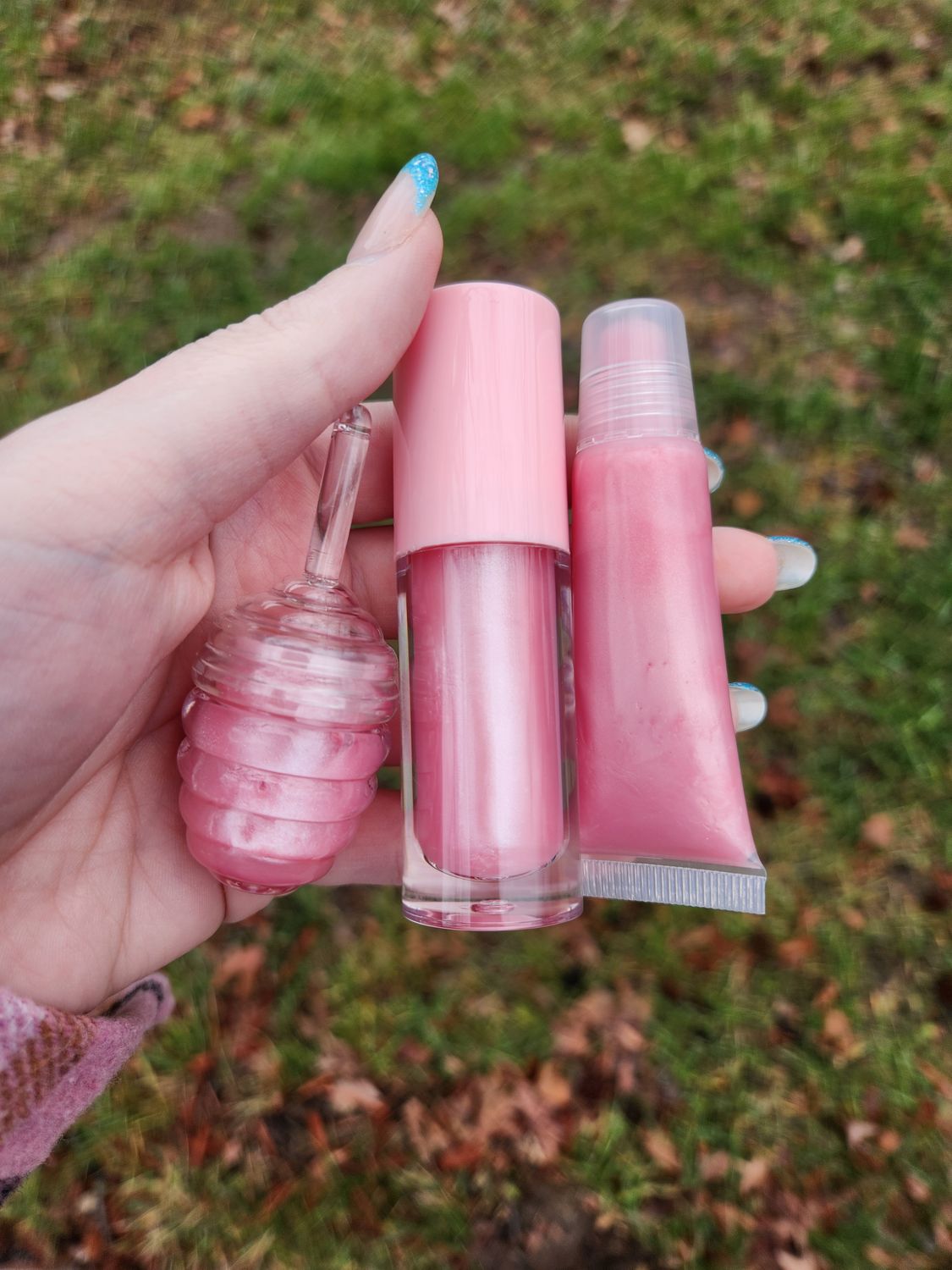 Coconut shimmer lip gloss