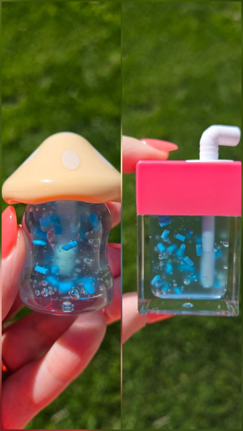 Blueberry lip gloss