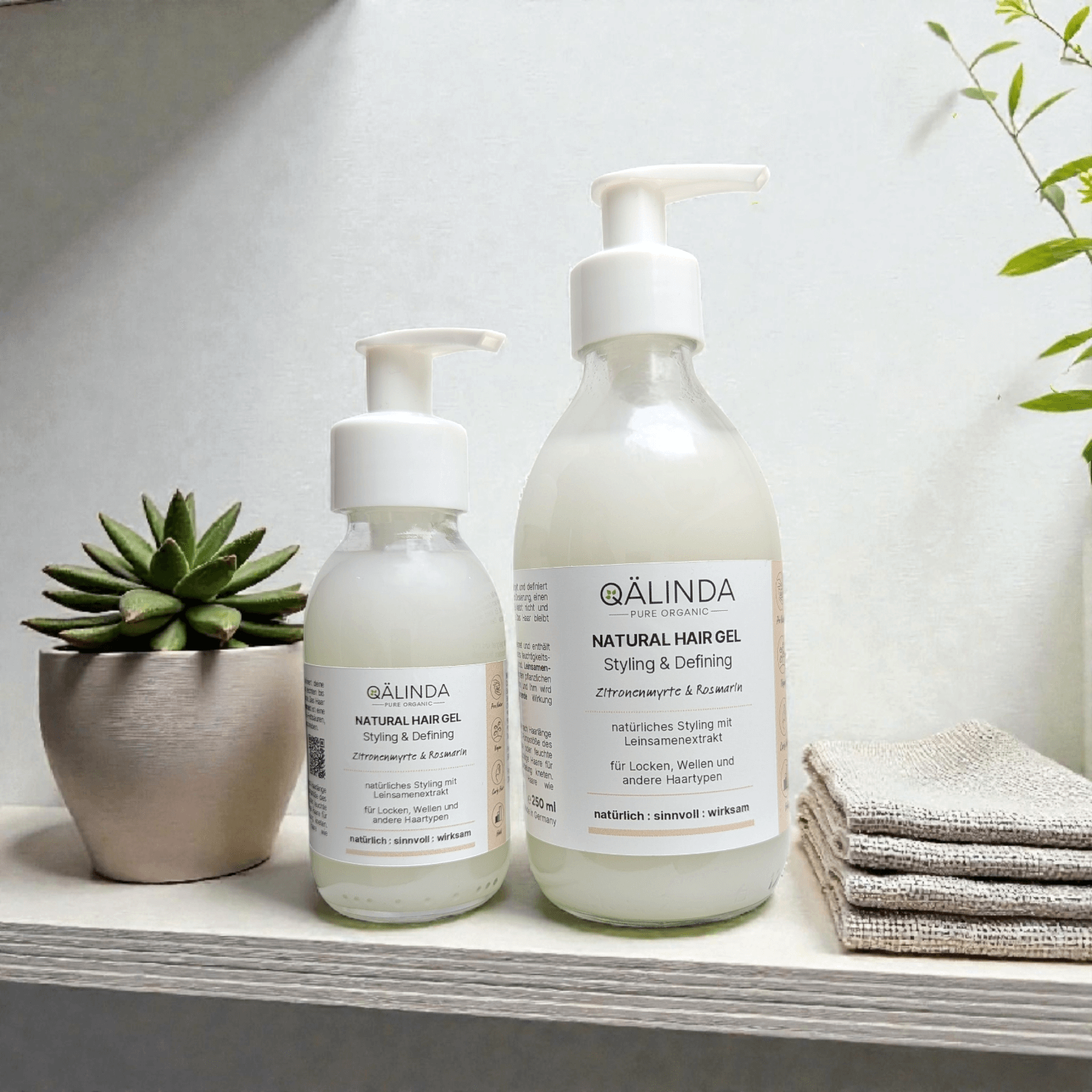 Natural Hair Gel - Zitronenmyrte Rosmarin