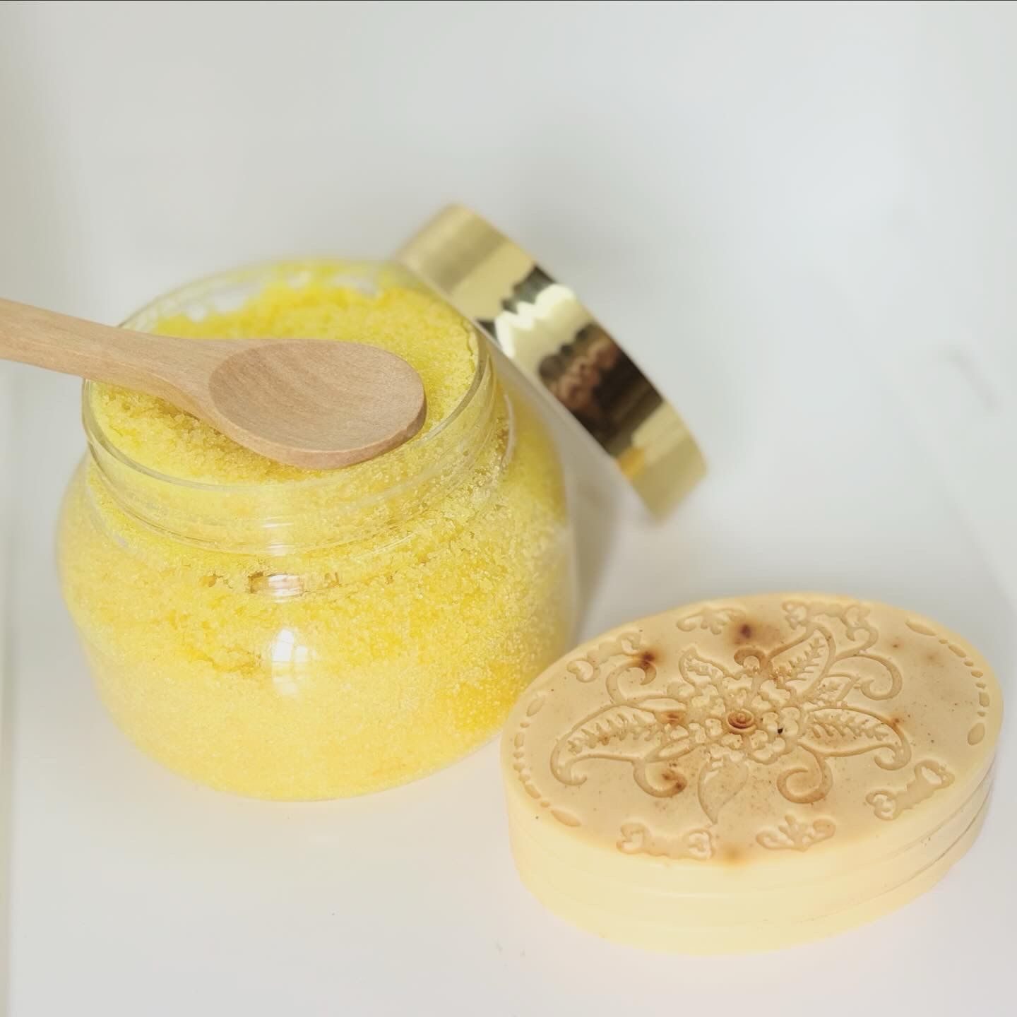 Turmeric Soap And Scrub Set