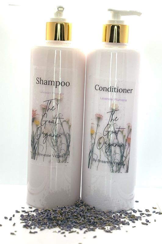 Lavender Plumeria Shampoo &amp; Conditioner Set