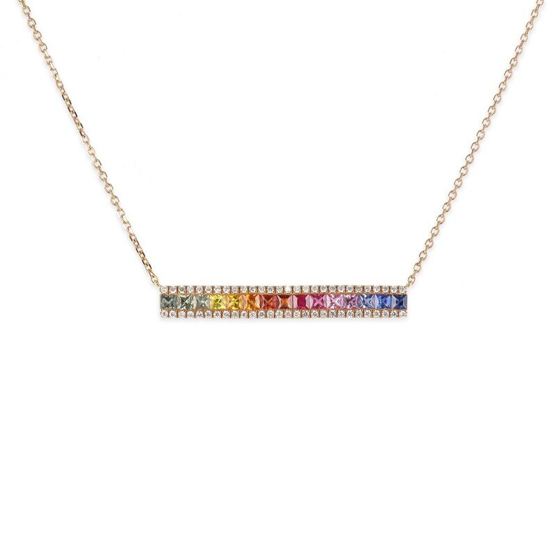 RAINBOW BARETTE