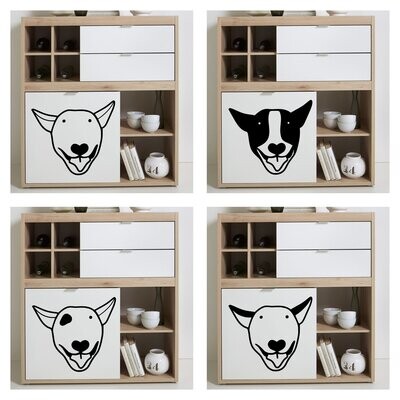 Stickers Bull Terrier multi-supports