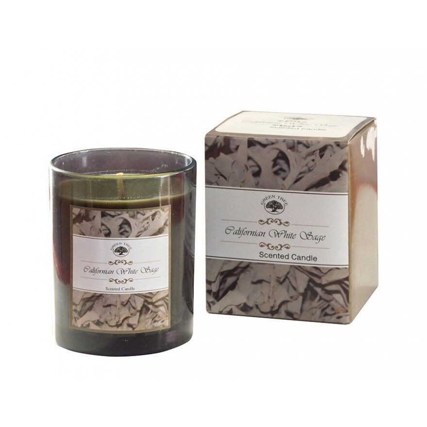 Green Tree Aromakerzen "White Sage"