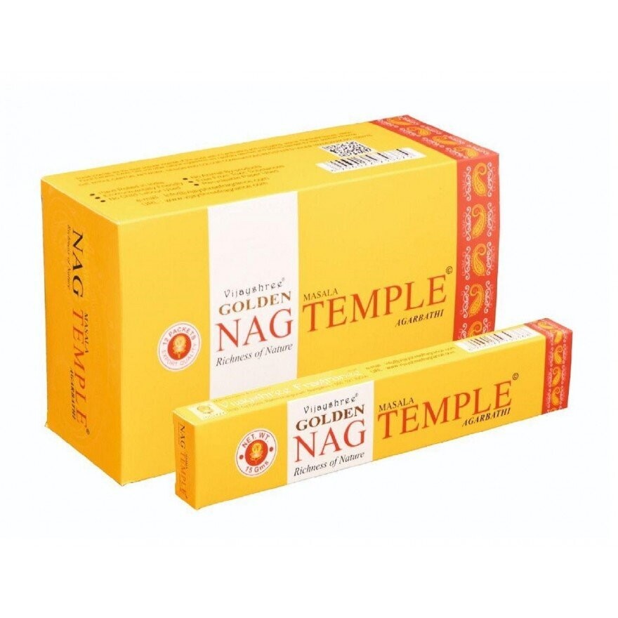 Vijayshree Räucherstäbchen "Golden Nag Temple"