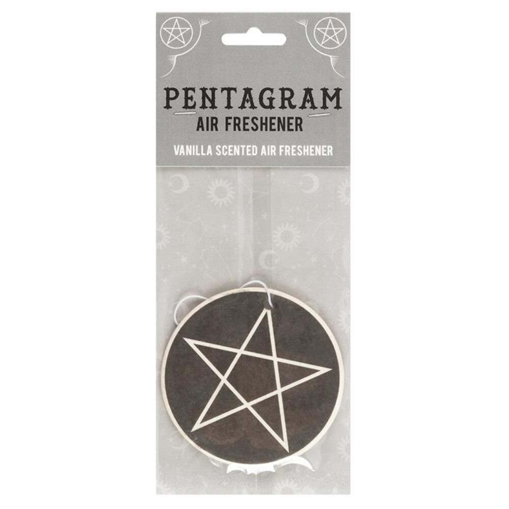 Lufterfrischer Witchcraft, Symbol & Duft auswählen: Pentagramm "Vanille"