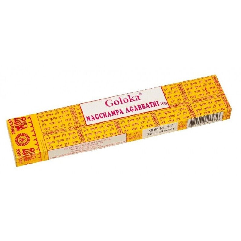 Goloka Nag Champa Räucherstäbchen