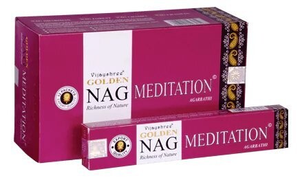 Vijayshree Räucherstäbchen Vijayshree Räucherstäbchen "Golden Nag Meditation"