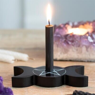 Spell Candle Halter "Triple Moon"