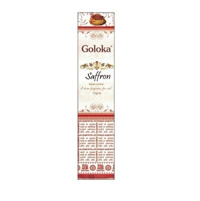 Goloka Saffron ( Saffran ) Räucherstäbchen Goloka Saffron ( Saffran ) Räucherstäbchen