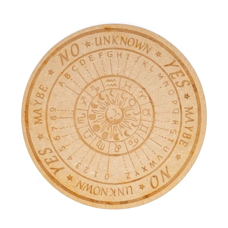 Pendeltafel Astrologie graviert