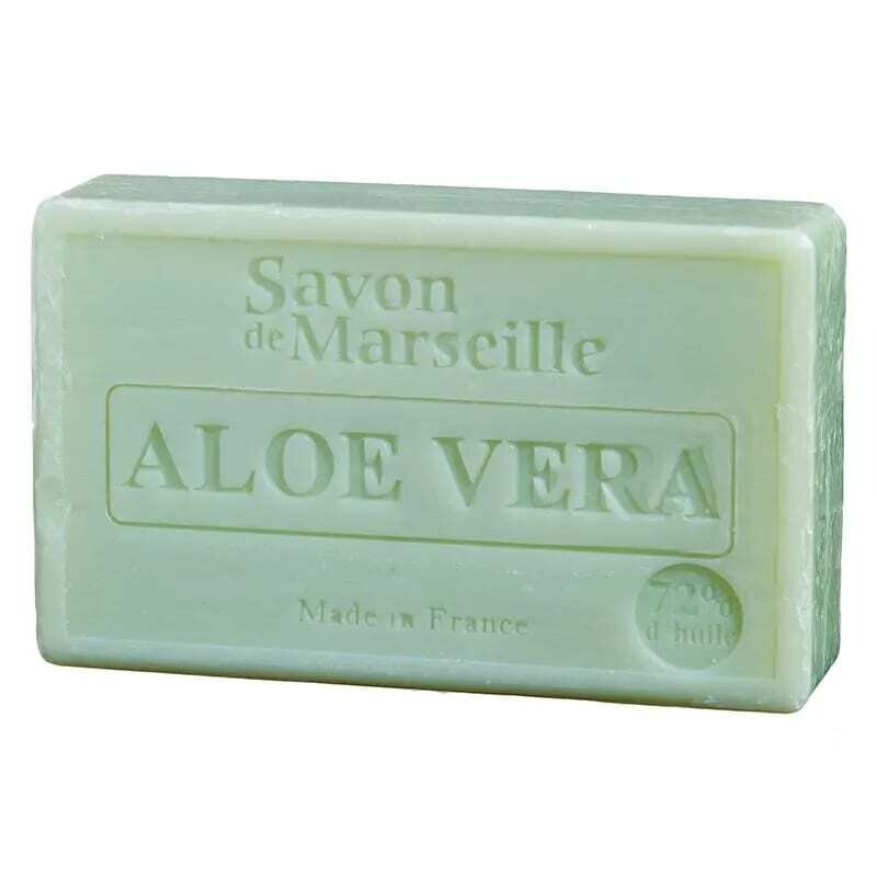 Natürliche Marseille Seife mit Aloe Vera Le Chatelard 1802 - 100 Gr.