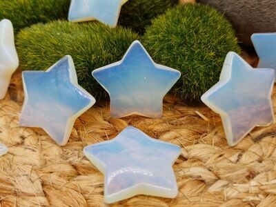 Opalglas Sternchen 30x30 mm