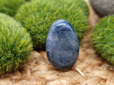 Dumortierit Dumortierit "Take it easy Stein" gebohrt