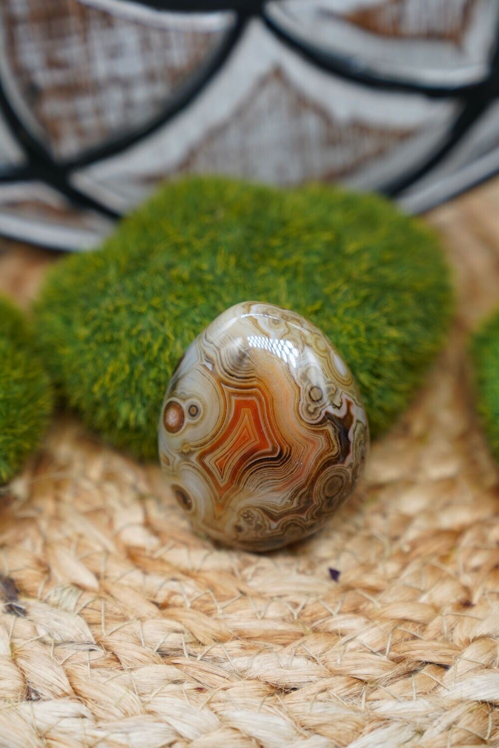 Karneol Trommelstein 4