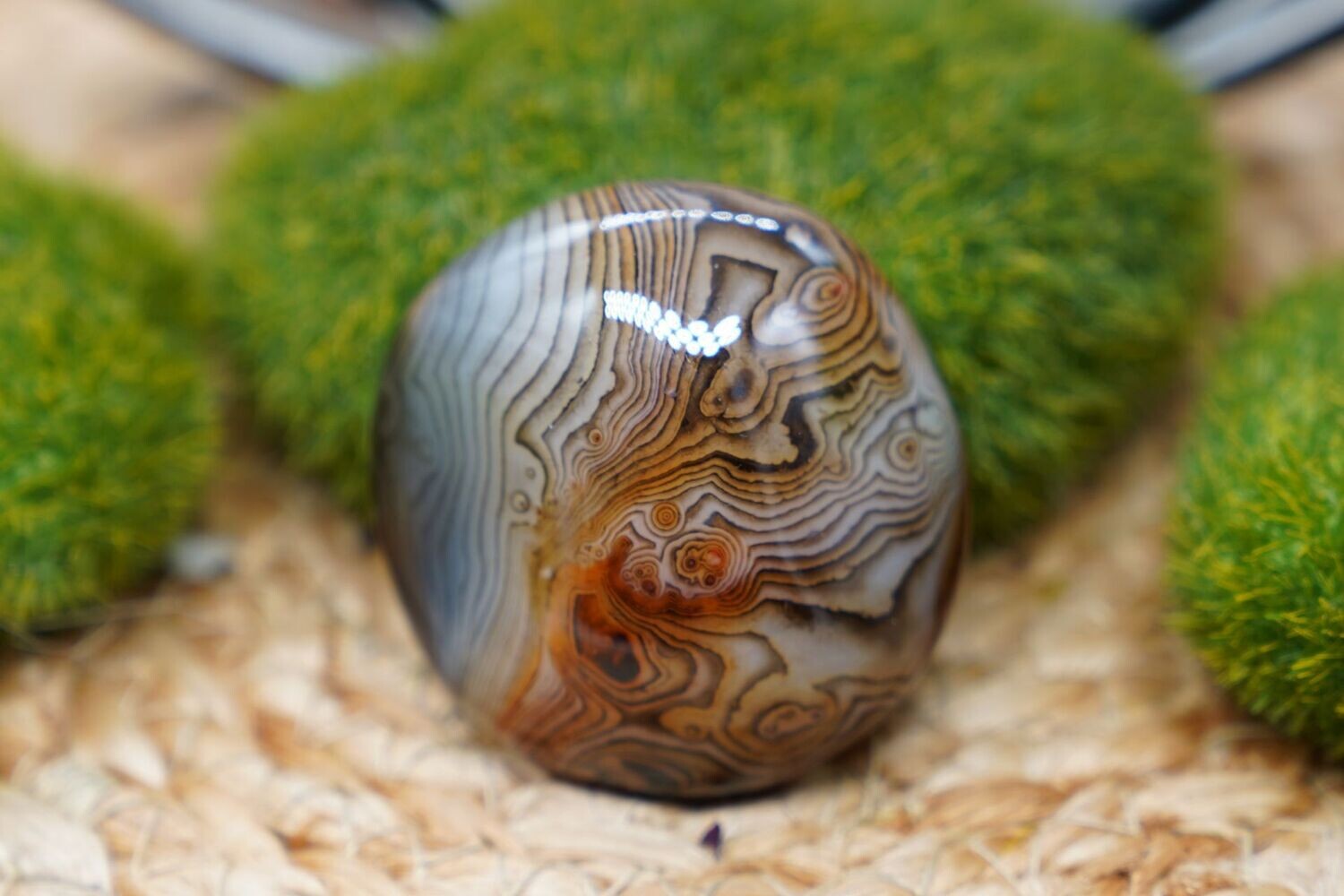 Karneol Trommelstein 19