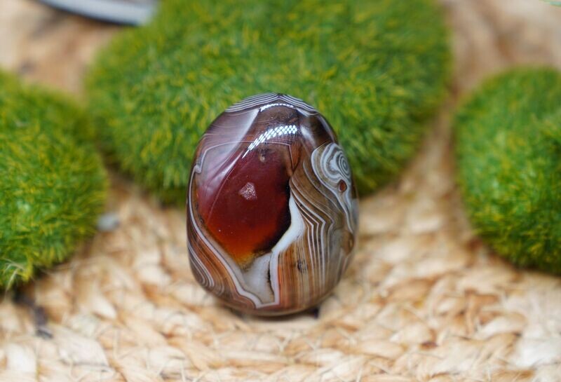 Karneol Trommelstein 17