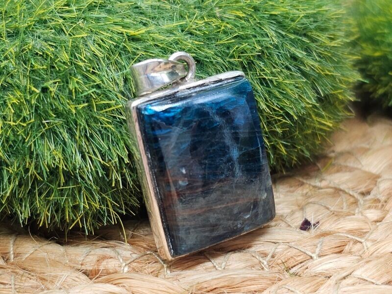 Apatit Blau in 925er Silber