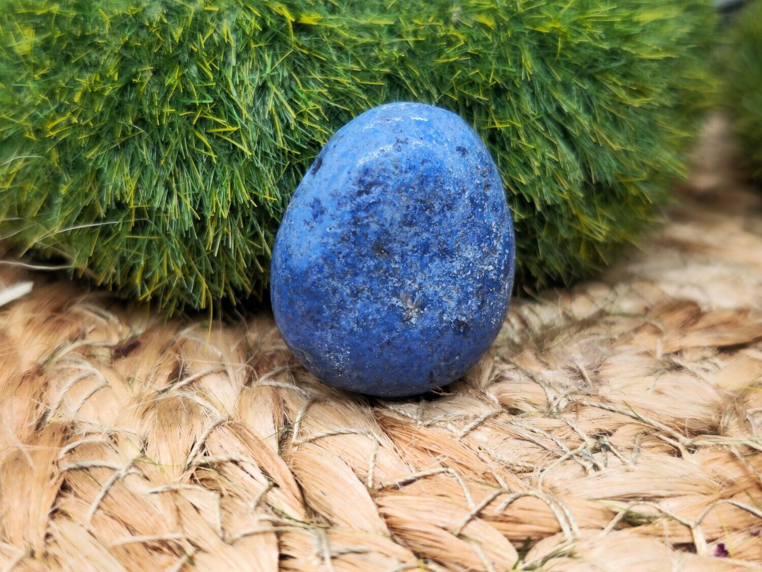 Blauquarz Tropfen gebohrt 2