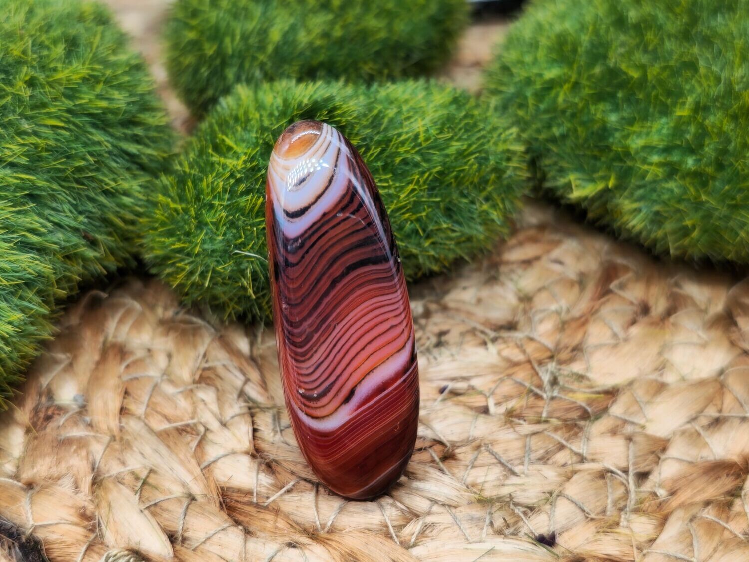 Karneol gebohrt Madagaskar 4