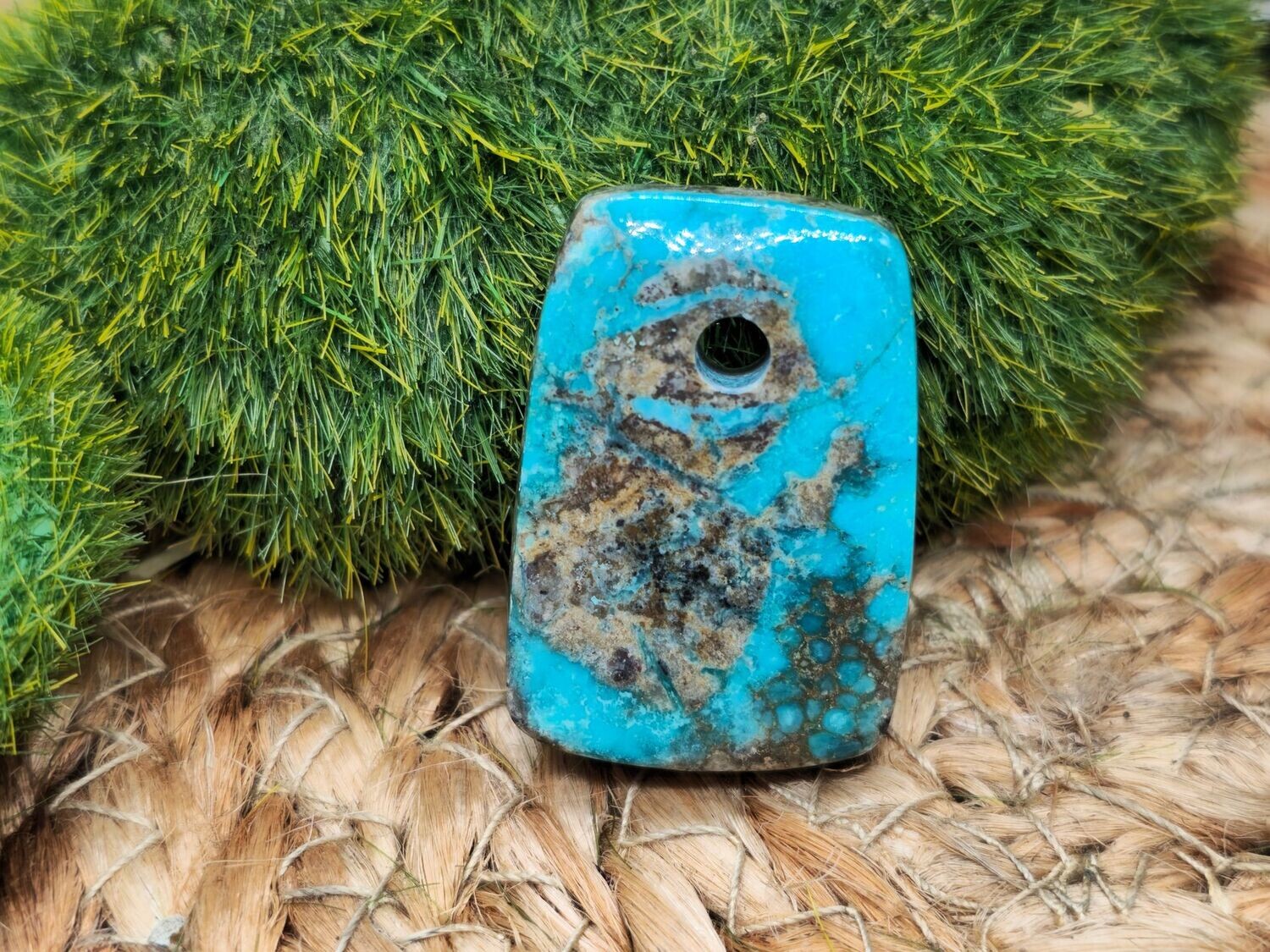 Türkis gebohrt aus Arizona ( USA )