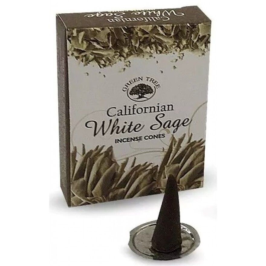 Green Tree Räucherkegel "White Sage"