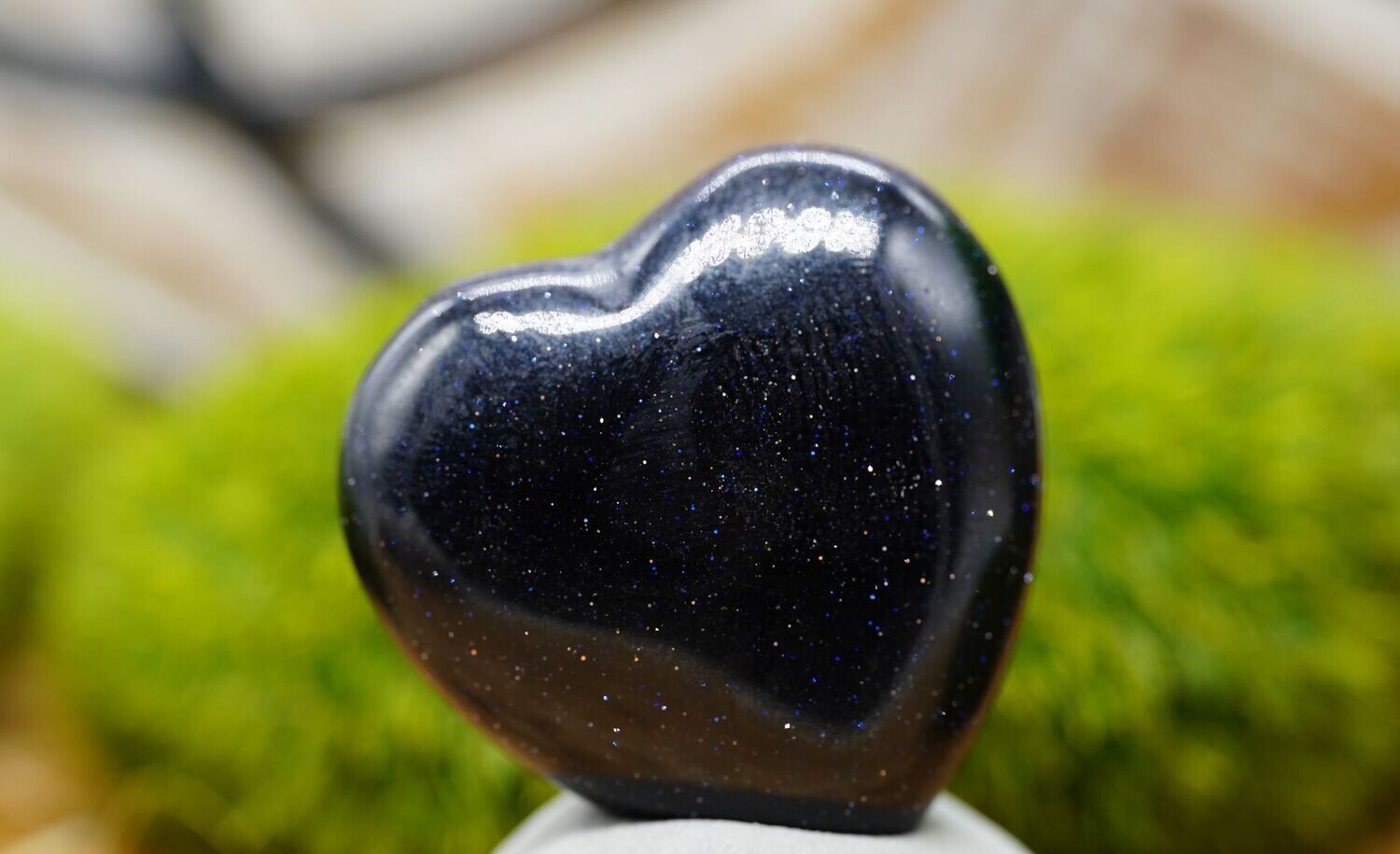 Blaufluss Herz Handschmeichler 40 mm