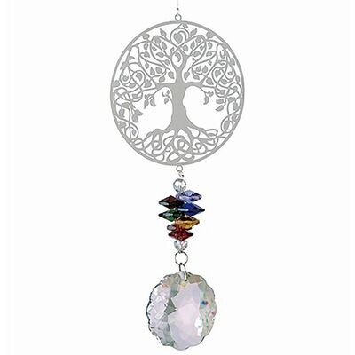 Windspiel Crystal Sundrop "Baum des Lebens"