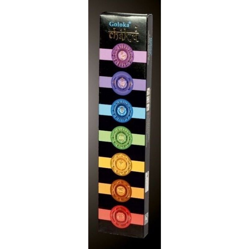 Goloka Incense Räucherstäbchen Goloka Incense Räucherstäbchen "Mysterious Black - Chakra" 15gr.