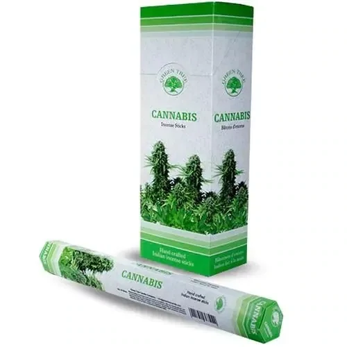Green Tree Cannabis Räucherstäbchen HEXA
